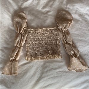 Princess Polly Polka Dot Crop Top